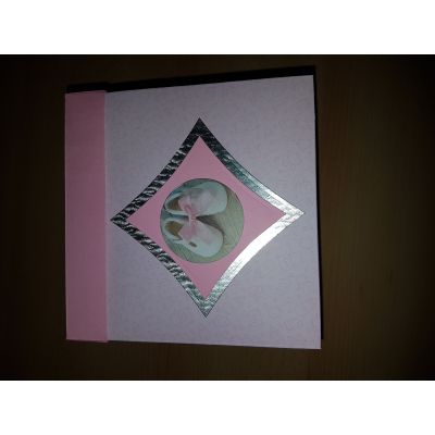 Azur, 10x10cm - Explosionsbox "Baby" | EX8