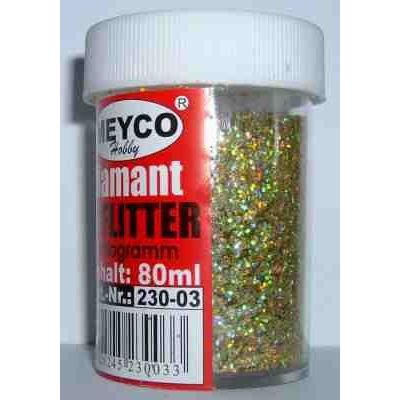 Diamant Flitter hologramm verschiedene Farben 80 ml | 230/04