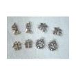 Embellishments Charms 4x2 st. Christmas | JU0870