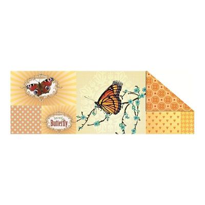 Fotokarton Patchwork, 49,5x68 cm MOTIV 1 Schmetterling | 13472201