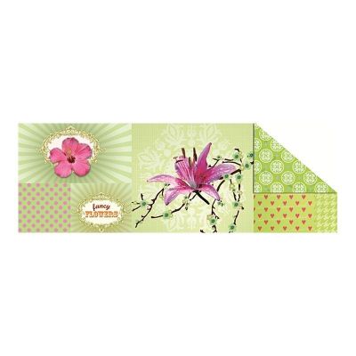 Fotokarton Patchwork, 49,5x68 cm MOTIV 4 Blumen | 13472204