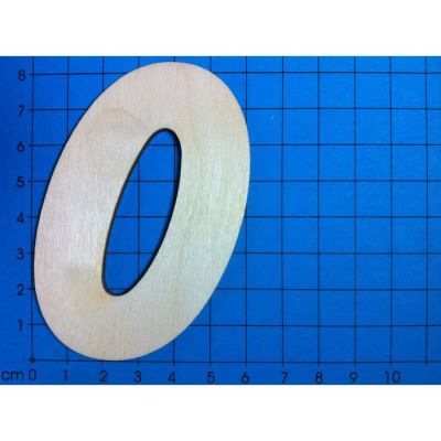 Holz Kleinteile Zahlen 80MM | 12H 80-9