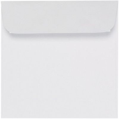 Karte quadrat - Karte / Kuvert C6, B6, A4, A5, Din lang Farbe: blütenweiss | 650324- 210