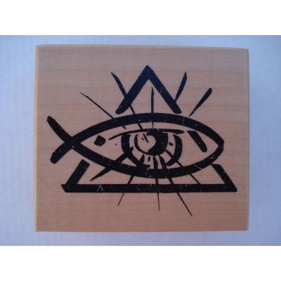 Motivstempel Auge im Dreieck | 1827921