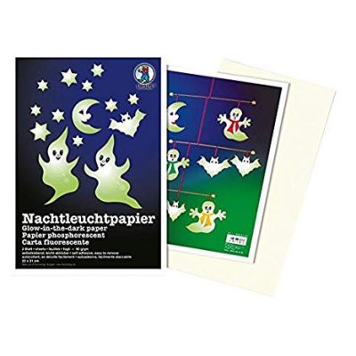 Nachtleuchtpapier, 22 x 31 cm, 2 Blatt | 1555015 / EAN:4011643665699