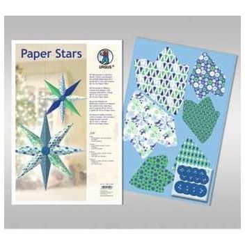 Paper Stars in blau ICE | 22560099