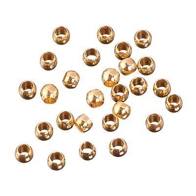 Quetschperlen, 2 mm gold | S2230874