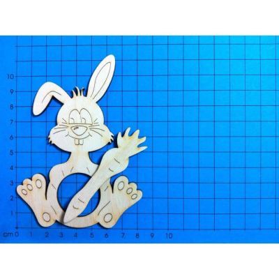 Schalhalter Hase 11 cm und 16 cm | SSH4516