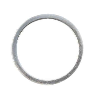 Schmuckring, Metall, flach silber 15mm oder 20mm | 15069606 / EAN:400616631707