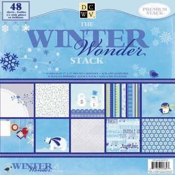 Scrapbook Paper stack The winter combo 30,5X30,5 / 48 Bogen | 117028/0200