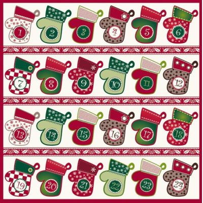 Scrapbooking Stanzbogen, 30,5x30,5cm, 190g,Winterland-Handschuhe | 79820000