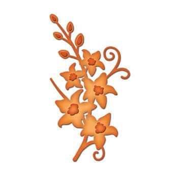 Spellbinders Die D-Lite S2-042 Tiger Lilies | S2-042