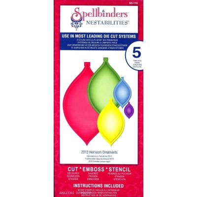 Spellbinders Shapeabilities S5-116 2012 Heirloom Ornaments | S5-116