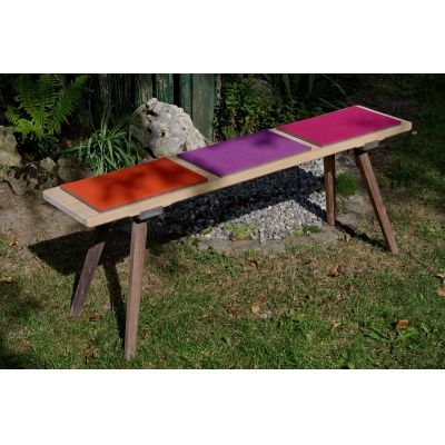 Apricot 07 - Sitzauflagen aus Wollfilz, 8er Set, 25 x 35 cm | 171809841