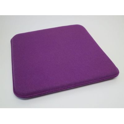 gepolsterte Sitzkissen aus Filz in den Farben - Aubergine 29, beige meliert 69 | 22253838