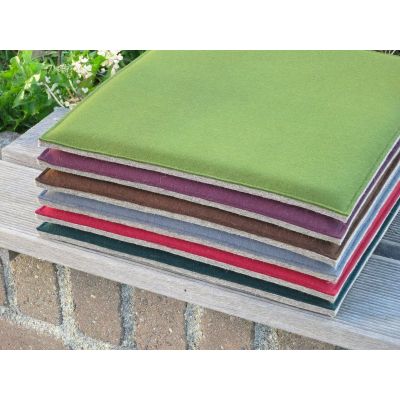 Olive 54 - Filz Stuhlkissen - 35 x 35 cm | 45492367