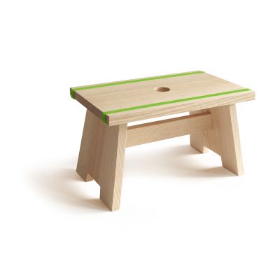 Praktischer Tritthocker der - Fußschemel Little Stool blaugrau | 831847211 / EAN:4023116402731