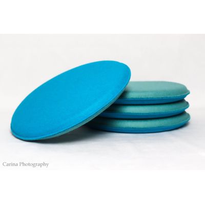 Runde Sitzkissen Durchmesser 30 cm in den Farben - Pastellblau 31, sonne 04 | Filzrund30cm