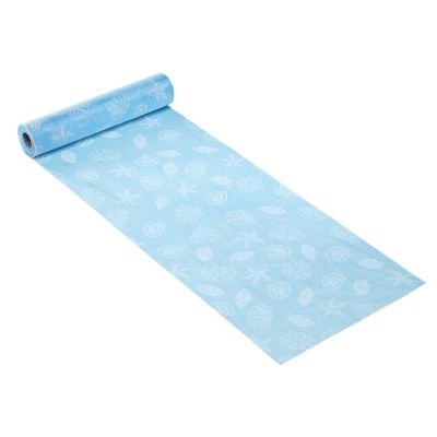 CREApop® Deko-Stoff 28 cm x 15 m, maritim, hellblau | 3981771 / EAN:4036159458818