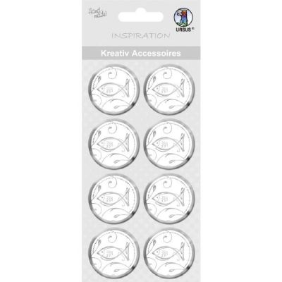 Gold - Kreativ Accessoires "Charity" silber gold Fisch | 564000298