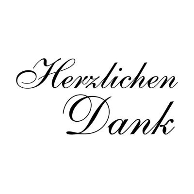 Schriftstempel - Stempel "Herzlichen Dank" | 1800660 / EAN:4011643845800