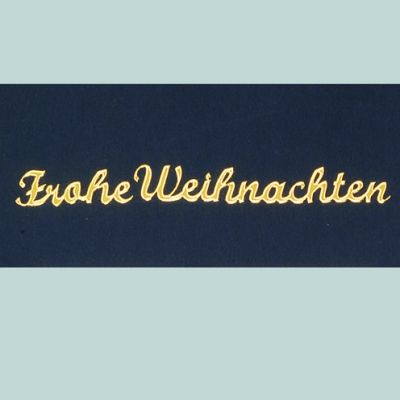 Stickerbogen, Frohe Weihnachten, 10 x 23 cm | 1500518