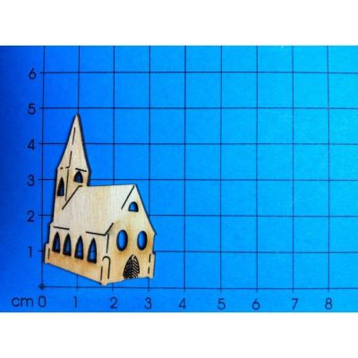 60mm - Kleine Kirche 30 mm - 80mm | KIH38.. / EAN:4250382818090