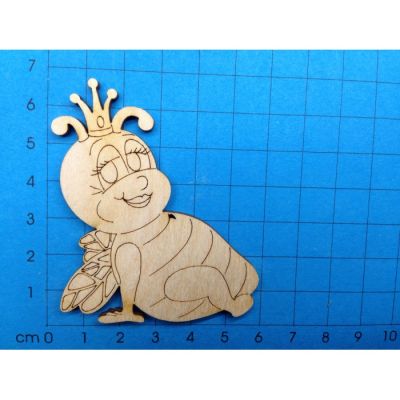 Bienenkönigin 44mm hoch- 300mm | BIH4904 / EAN:4251267116027