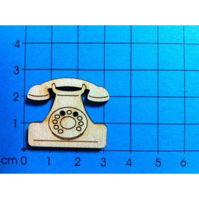 Knopf: Telefon 30 mm | BUH2303 / EAN:4250382859338