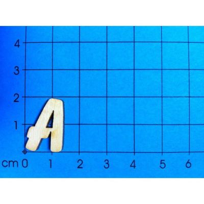 X auch als Malzeichen - Blockschrift 19mm ABC | ABH19-A