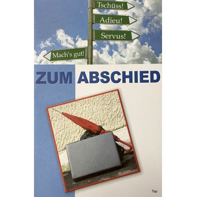 Glückwunschkarte Grußkarte zum Abschied 1662 günstig | TK 1662 / EAN:4017703006235