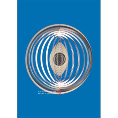 Spirale 12703 Edelstahl Ringe 120 mm Hochglanz poliert Windspiel | 12703