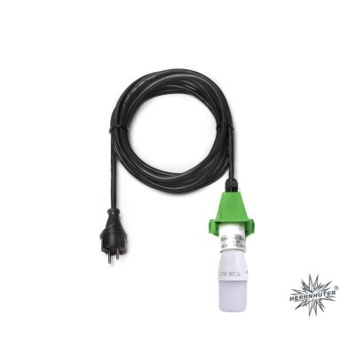 Mit Halogenlampe 30W - 5m Kabel für A4 und A7 grün Original Herrnhuter Sterne mit LED | 61045