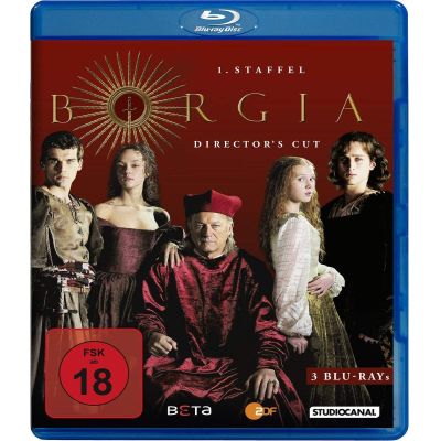 Borgia - Staffel 1 Director´s Cut  3 BRs  | 428293jak / EAN:4006680071312