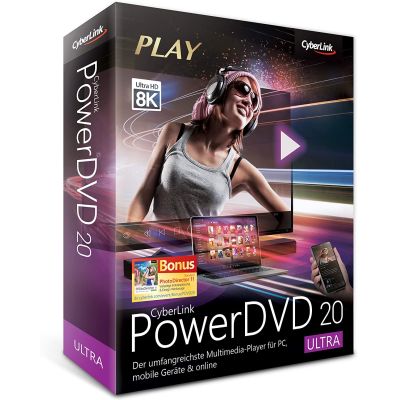 CyberLink PowerDVD 20 Ultra | 591417jak / EAN:4718009202733