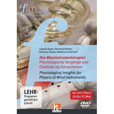 Das Blasinstrumentenspiel: Physiologische Vorgänge und Einblicke ins Körperinnere (PC+Mac) | 421795jak / EAN:9783862270897