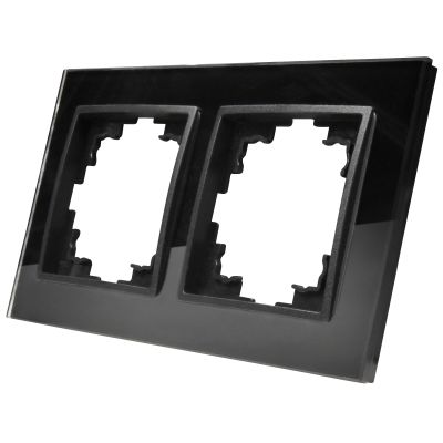 Glas-Rahmen McPower "Flair", 2-fach, schwarz | 1534258ett / EAN:4250967312517