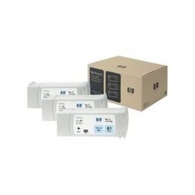 HP 81 680 ml-Farbtintenpatronen Helles Cyan (3er-Packung) | 95047592drops / EAN:5400833447006