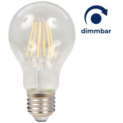 LED Filament Glühlampe McShine "Filed", E27, 7W, 820 lm, warmweiß, dimmbar, klar | 1451513ett / EAN:4250967311138