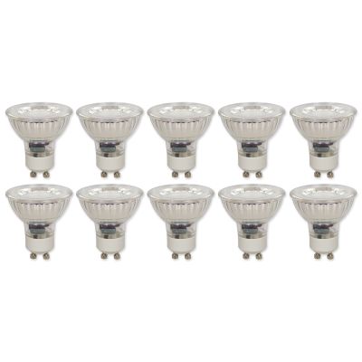 LED-Strahler McShine "MCOB" GU10, 5W, 400 lm, warmweiß, 10er-Pack | 1451725ett / EAN:4250967316393