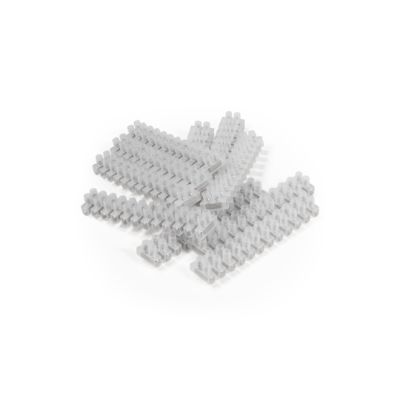 Lüsterklemme McPower, 12 Klemmen, 2,5mm², 3A, transparent, 10er-Pack | 1318070ett / EAN:4250967323988