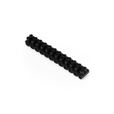 Lüsterklemme McPower, 12 Klemmen, 4,5mm², 5A, schwarz, 10 Stück | 1318541ett / EAN:4250967306943