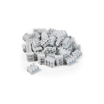 Lüsterklemme McPower mit Betätigungshebel, 0,5-2,5mm², max. 16A, 50er-Pack | 1318074ett / EAN:4250967324022