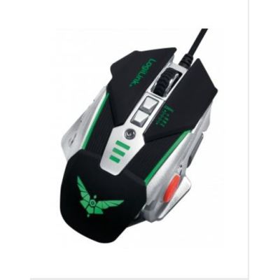 Maus, Gaming Mouse PRO, USB 8-Button, 2400dpi, variables Gewicht | 1647548ett / EAN:4052792045659