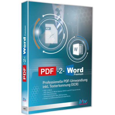 PDF-2-Word Premium | 566510jak / EAN:9783828742727