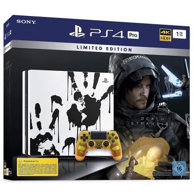 PS4 - Konsole PRO 1TB Death Stranding Limited Edition | 581744jak / EAN:0711719326601