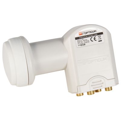 Quad LNB Opticum "LQP-04H" Full-HD und 3D-fähig | 1200259ett / EAN:5901912282094