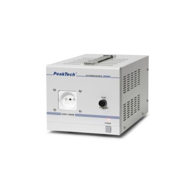 Trenntransformator PeakTech "P 2240" 230V AC, 2,5A, 500W, galvanische Trennung | 1800150ett