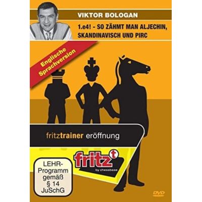 Viktor Bologan: 1.e4! - so zähmt man Aljechin , Skandinavisch und Pirc | 395242jak / EAN:9783866813571