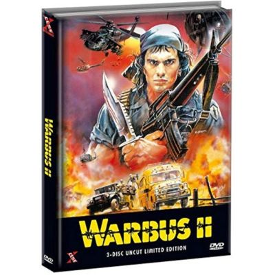 Warbus 2 - The Last Warbus (Uncut) - Triple War Pac - Limited Edition - Mediabook 3 DVDs  | 560397jak / EAN:4250578500563